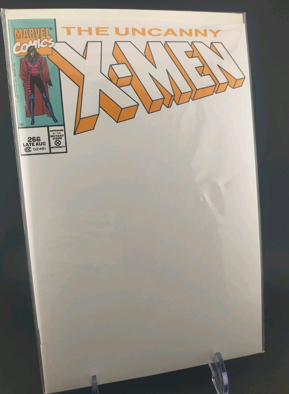 Uncanny X-Men #266 Facsimile Unknown Comics Exclusive Blank Var (08/07/2024)